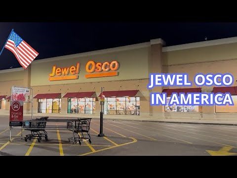 4K Jewel Osco in America 🇺🇸 || Grocery Shopping in America