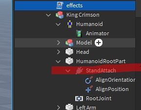 Align Position flinging part connected to character