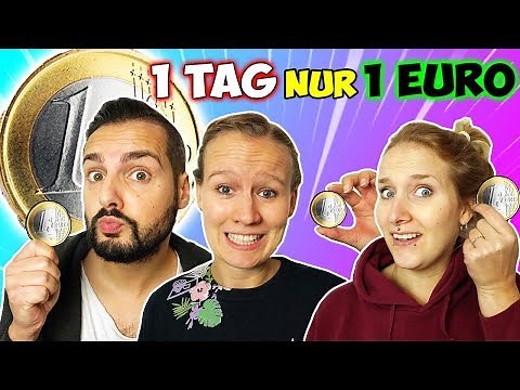 1 TAG mit 1 EURO ÜBERLEBEN Challenge Kathi, Kaan & Nina dürfen nur 1€ ausgeben! Wer hält durch?