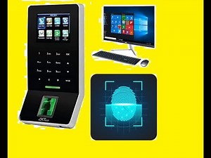 BioPro SA40 is fingerprint time attendance and access control Instanton & PC Configuration 2022