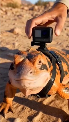 Gila Monster POV: I Discovered a Hidden Desert Cave Full of Eggs! #amphibolite
