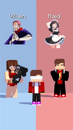 JJ Sister Cute or Old Airdrops 🥹😭 - MAIZEN Minecraft Animation #shorts #minecraftanimation #maizen