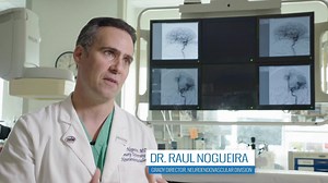 YOUR FANTASTIC MIND http://emry.link/yfm-ep11 Thrombectomy represents a revolution in stroke treatment, says Emory's Dr. Raul Nogueira, who on average performs one thrombectomy at day Grady Memorial Hospital (GradyHealth). This. procedure can clear large blood clots from the brain and outcomes are much better. WATCH FULL VIDEO --> http://emry.link/yfmthromb | Emory University School of Medicine