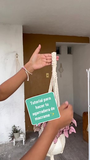 Tutorial: Agarradera Tejida de Macramé Paso a Paso