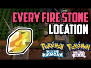 Where to Find Fire Stone - Pokémon Brilliant Diamond & Shining Pearl (All Methods)