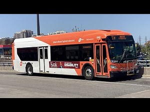 MiWay | 2022 New Flyer XDE40 2262 Route 10N Bristol to Meadowvale