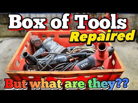 Box of broken tools. But what are they really.
