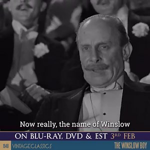 24 reactions | Sing it loud, Stanley Holloway! With the stunning new restoration out on Monday, just you wait and see THE WINSLOW BOY like never before. Bring it home from bit.ly/VCWinslowBoy | Vintage Classics | Facebook