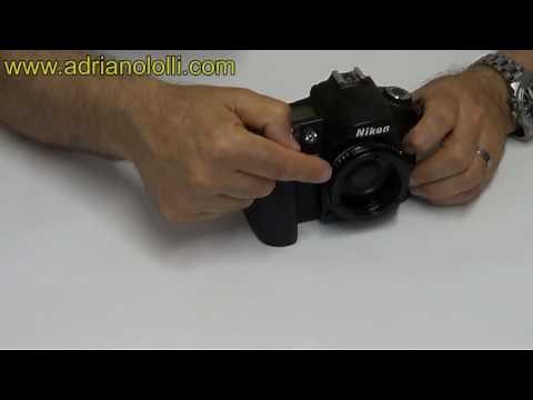 Adapter lens Olympus OM to Nikon camera