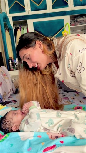 My baby talking My lifeline #babyboy #newborn #love #dubailfe