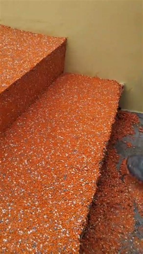 EPDM construction in action — flexible, durable, and waterproof!#construction #DIYprojects #flooring