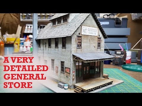 Pine Creek General Store from Micro-Scale Models