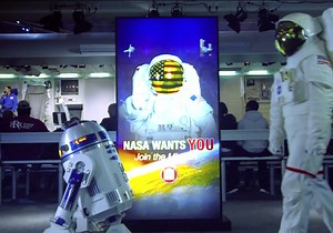 Watch: R2-D2 Goes To Outer Space In Special 'Star Wars' Day Message From NASA