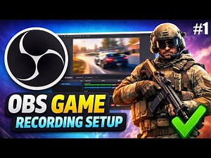 How to Setup OBS for Gameplay Recording | Step by Step Tutorial 2026