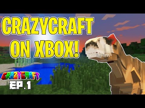 Minecraft Crazycraft on XBOX ONE! || EP. 1 || This MOD is ABSOLUTELY CRAZY!
