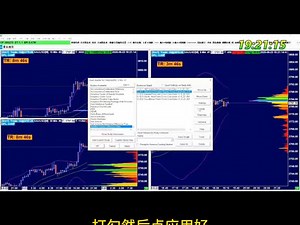 成交量分布sierra chart 张哥同款
