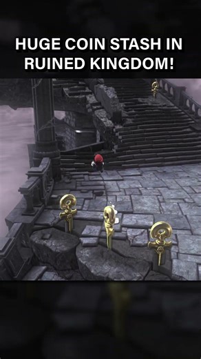 Big Money Stash Location (Ruined Kingdom) #nintendo #mario #shorts