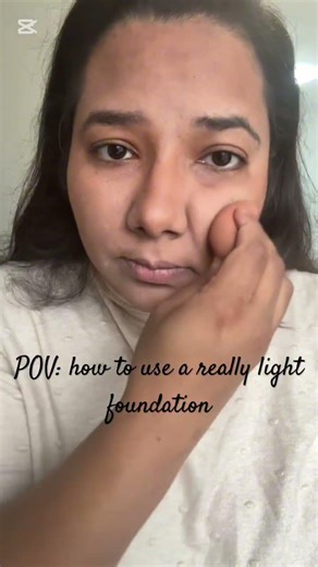 How to use a really white foundation , or how to use light foundation #hacks #makeup
