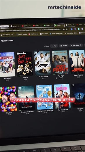 Mani Sandhu | Tech on Instagram: "Make your Phone a streaming server! Steps: 1. Install Emby App from Playstore 2. Signup 3. Go to https://emby.media/index.html - Tap on Download, Other > Android, install the Emby Server App and give storage permissions 4. Go to Emby App that you installed from Playstore 5. Tap on Profile Icon - App Settings > Library > Add library ( Select Folders that have movies/ videos) 6. Again Tap on Profile icon > Manage Emby Server 7. Copy the LAN IP and open in of your
