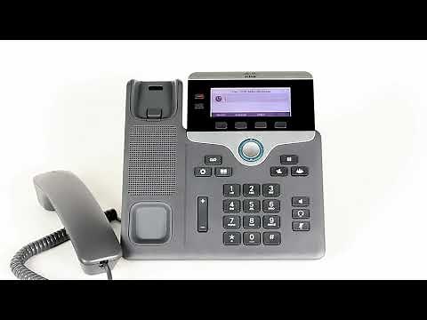 Cisco 7821- Three Way Conference Call