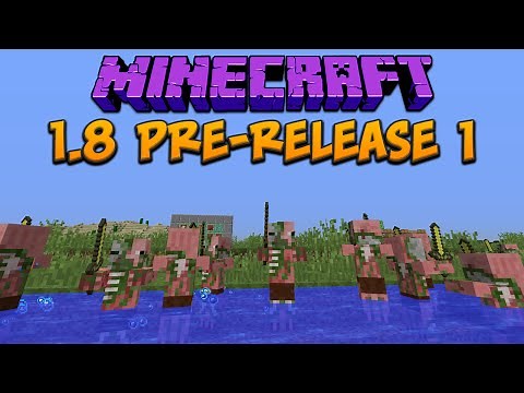 Minecraft 1.8: Pre-Release 1 (The Bountiful Update)
