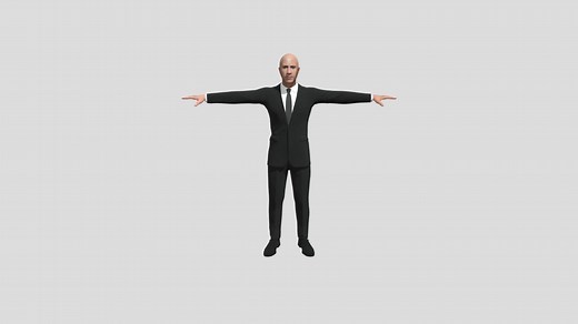 Dwayne Johnson ( THE Rock) - Download Free 3D model by asad205