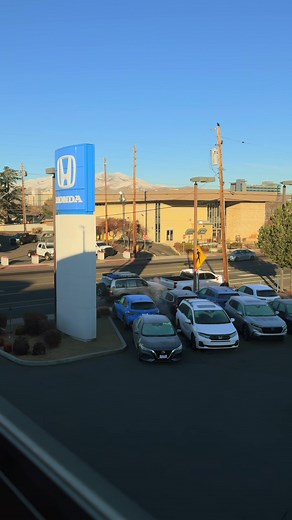 Early morning at Bill Pearce Courtesy Honda. Quiet lot, soft light, and the start of another day. #HondaReno #BillPearceCourtesyHonda #HondaLife #MorningLight #RenoNV