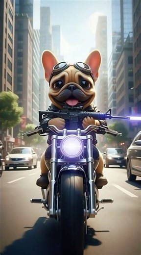 Dogs Playing With High-Tech Guns Hits Different 🔥 #shorts #trending #funny