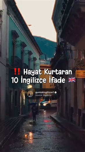 Günlük İngilizce on Instagram: "İşte o ifadeler : 1. Could you repeat that? = Tekrar eder misiniz? 2. Could you slow down, please? = Biraz yavaş konuşur musunuz? 3. I don’t understand. = Anlamıyorum. 4. How do you say … in English? = İngilizcede … nasıl söylenir? 5. What does … mean? = … ne demek? 6. I’m not sure. = Emin değilim. 7. It depends. = Duruma bağlı. 8. Let me think. = Düşüneyim. 9. Can you give me an example? = Bir örnek verebilir misiniz? 10. Could you help me with this? = Bana bu ko