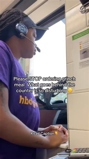 Alex🥰 on Instagram: "I’m just gonna say it straight bc y’all really do not get it. the grinch meal absolutely ruining our shifts. At first i thought people were just being dramatic like usual i was like ok whatever it’s just another promo but nah i worked through it and yeah… i get it now. The second that meal dropped everything went to hell. i’d walk in and the drive thru was already wrapped around the building and i hadn’t even clocked in yet. not bc people were starving.. just bc everyone wa