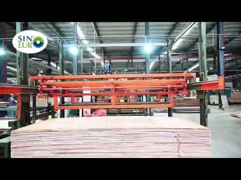 Amazing Plywood Factory Machines At Work! plywood production line
