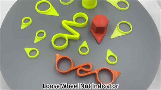 Cap-Type Loose Wheel Nut Indicator Wheel Check Indicator