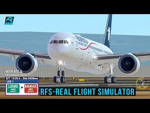 RFS - Real Flight Simulator- Madrid to Mexico City||FullFlight|B787-9||AeroMEXICO|FullHD|RealRoute