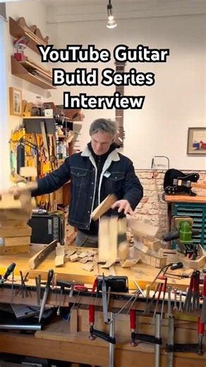 Interview about my Building a electric Guitar without electricity Project