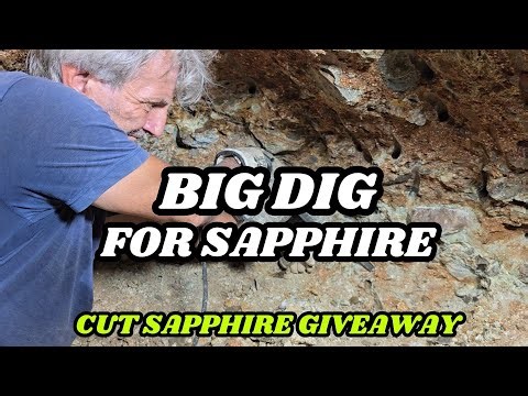 BIG DIG FOR SAPPHIRE 💎 Cut Sapphire Giveaway