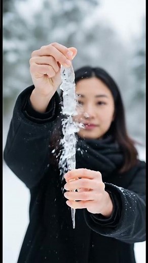 ASMR Ice Cracking & Breaking: Satisfying Slow Motion Icicle Destruction