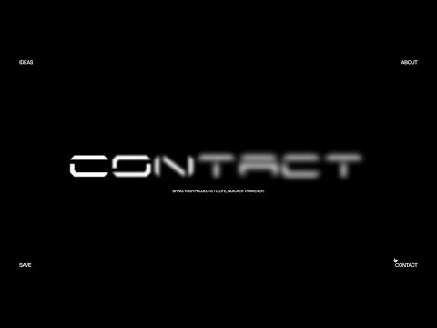 Text Shuffle Animation + Link Hover Animation CSS | Landing Page Animation | HTML, CSS & JavaScript