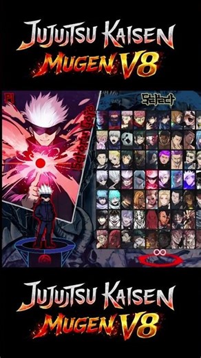 NEW‼️ Jujutsu Kaisen MUGEN V8 🔥 Gojo vs Sukuna