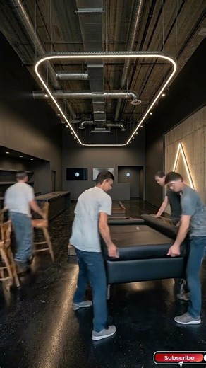 Insane Game Room Makeover with LED Ceiling & Pool Tables