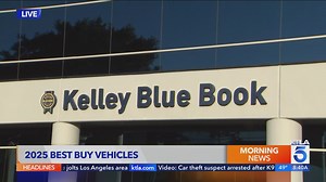 Kelley Blue Book Best Buy vehicles for 2025