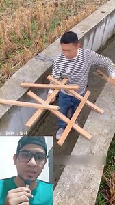 Mira como hacían los puentes en la antigüedad sin usar tornillos #reelsvideoシ #fbreelsfypシ゚ #fblifestyles | Humor Vivo DM