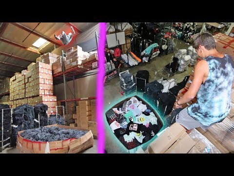 Homemade Foam Pit Filled with Over 1000 Shirts