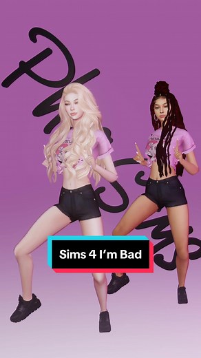 I’m Bad! 🔥 #thesims4 #phiasims #fyp #viral #animation #dance #beyonce #beyhive #jerseymix #renaissancetour