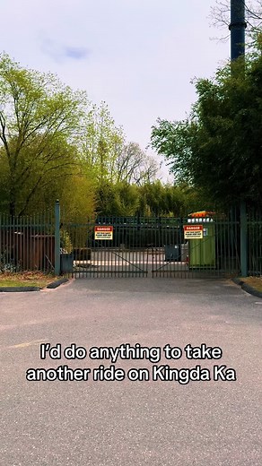 Great adventure is not the same without this ride. Nothing will be the same without Kingda Ka. #kingdaka #rollercoaster #summer