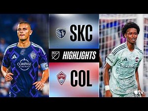 Sporting Kansas City vs. Colorado Rapids | Full Match Highlights | AARONSON BRACE!