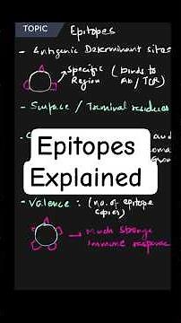 Epitopes Explained | Antigenic Determinants in Immunology #shorts