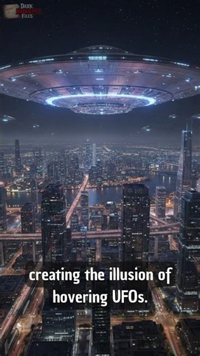 UFO Panic Explained — What Really Caused the Strange Lights!! #shorts