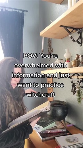 I got you covered. go to the top of my page. If you're overwhelmed with information there's an approach to developing a witchcraft practice that's as unique as you. #greenmagic #greenwitch #greenwitches #folkmagic #greenmagick #folkwitchcraft #witchtokrising #beginnerwitchtips #beginnerwitch101 #babywitchtip