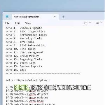 Build your own 15 the Ultimate Windows Technician Toolkit with One BAT File #windows