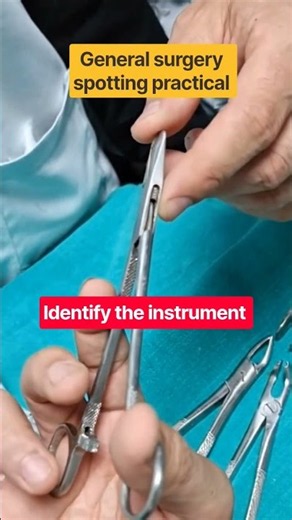 needle holder 🪡 general surgery #medlife